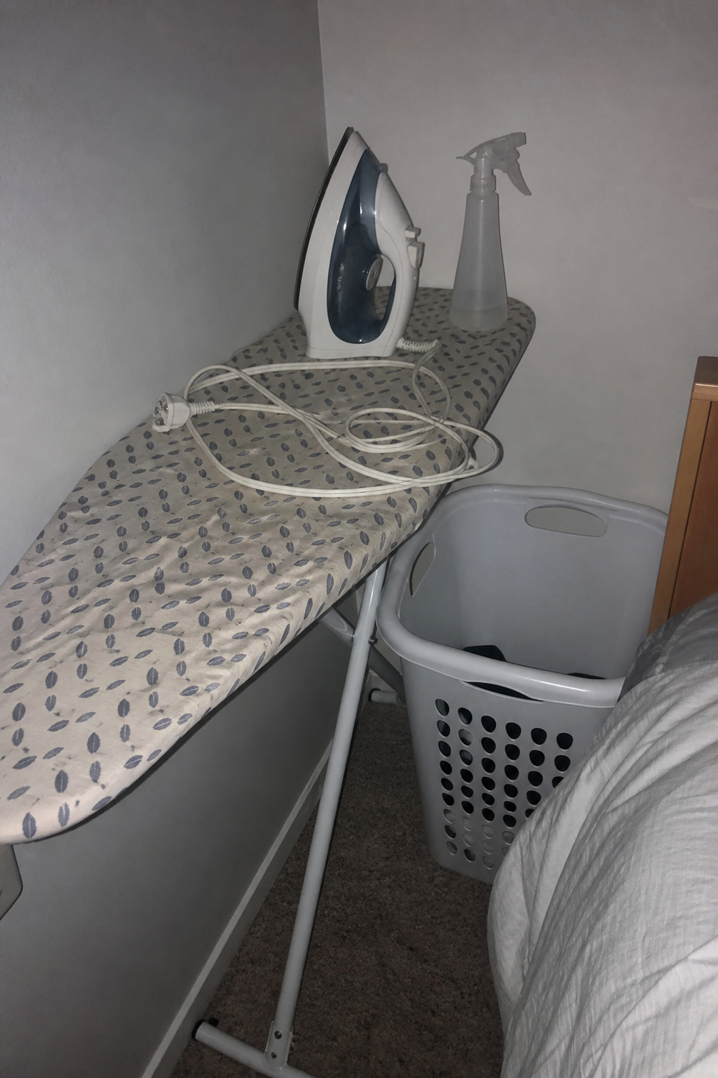 Cluttered space